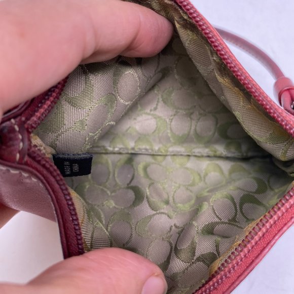 Coach Leather Wristlet - Picture 8 of 8